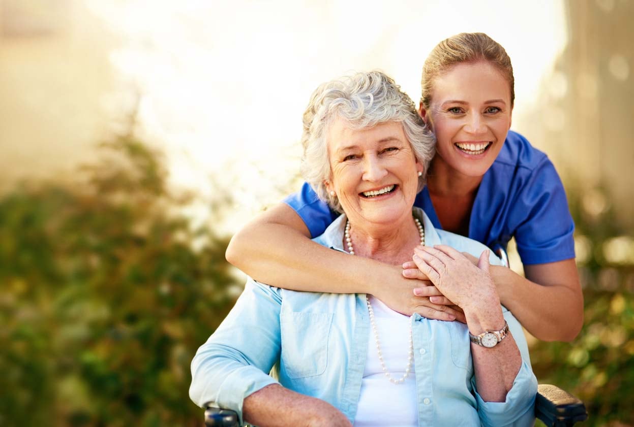 Nurse with a patient